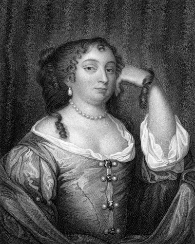 Anne Hyde, księżna Yorku, matka Marii II i królowej Anny, 1825. autorstwa S. Freeman
