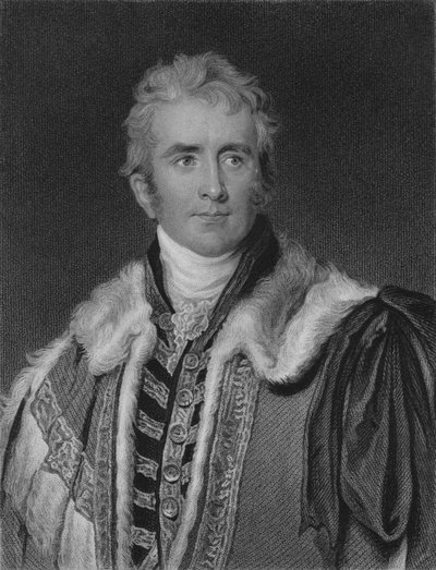 William Pitt Amherst, hrabia Amherst, początek XIX wieku. autorstwa S. Freeman