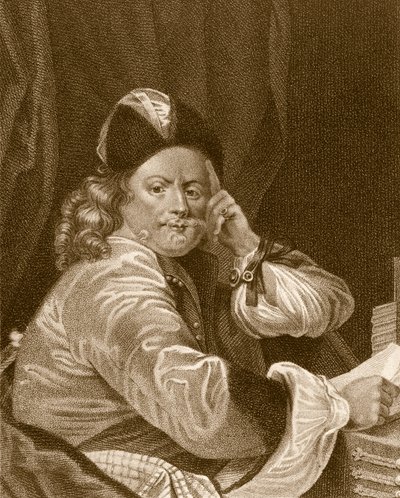 Thomas Killigrew, grawerowane przez J.J Van den Bergh autorstwa S. Harding