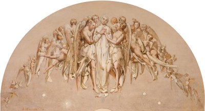 Podejście do Niebiańskiego Miasta, 1840-1860. autorstwa S. Mayson