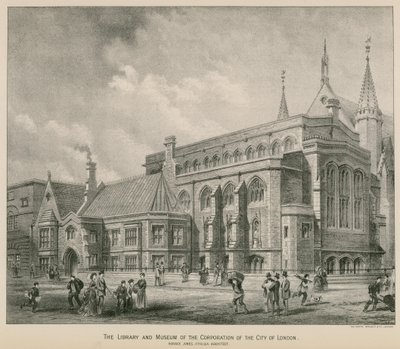 Biblioteka i muzeum Korporacji Miasta Londynu; Ratusz autorstwa S. Rosenthal