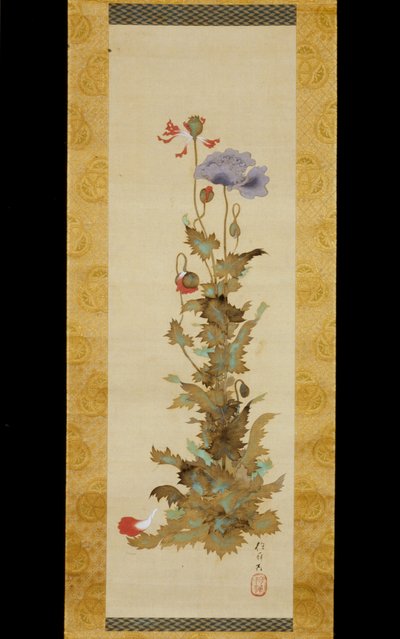Mohnblumen autorstwa Sakai Hoitsu