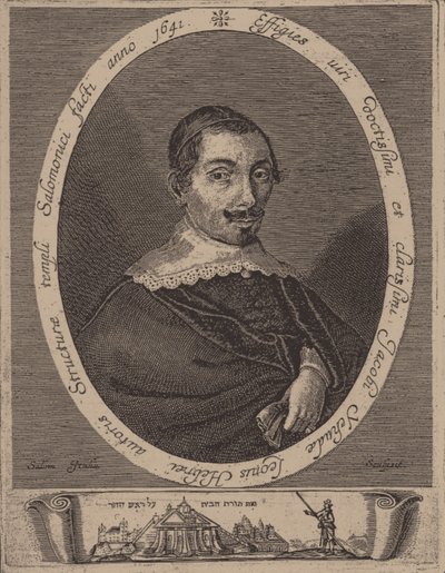 Portret Jakuba Judy Leona 1602-1675 autorstwa Salom Italia