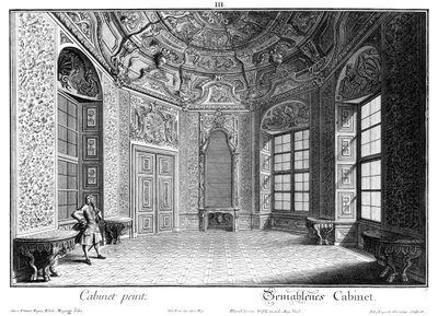 Malowana szafka autorstwa Salomon Kleiner