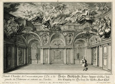 Duży salon w zachodnim skrzydle autorstwa Salomon Kleiner