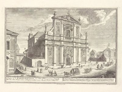 Mały kościół Dominikanów autorstwa Salomon Kleiner
