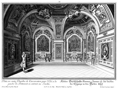 Mały salon w skrzydle zachodnim autorstwa Salomon Kleiner