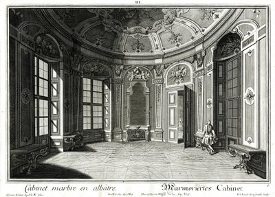 Marmorkabinett autorstwa Salomon Kleiner