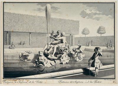 Neptun i Tetyda autorstwa Salomon Kleiner