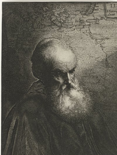 Portret starca z brodą autorstwa Salomon Savery