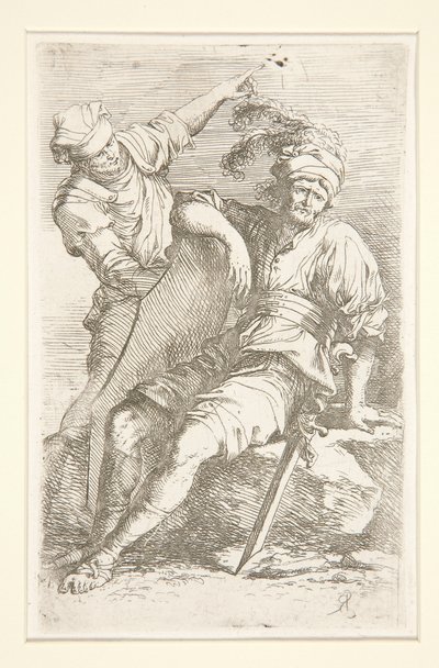 Różnorodna figura (Suite) autorstwa Salvator Rosa