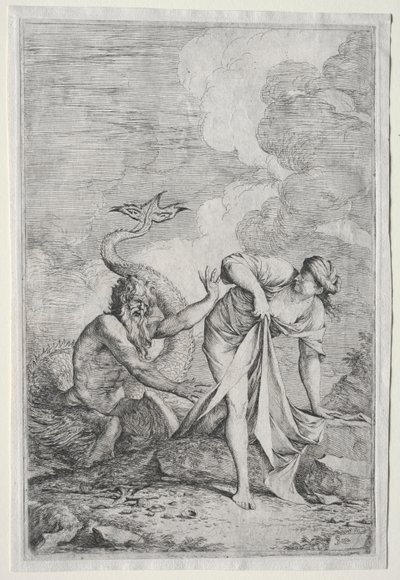 Glaukus i Scylla autorstwa Salvator Rosa