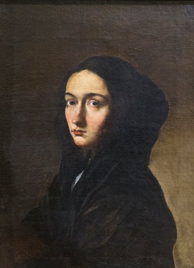 Portret żony artysty autorstwa Salvator Rosa