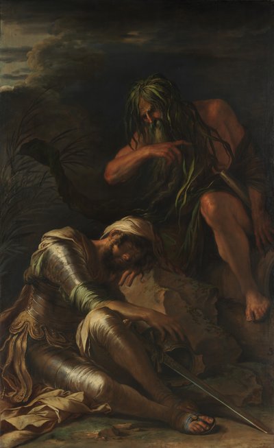 Sen Eneasza, 1660-65. autorstwa Salvator Rosa