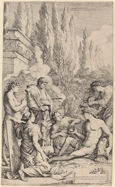 Geniusz Salvatora Rosa autorstwa Salvator Rosa