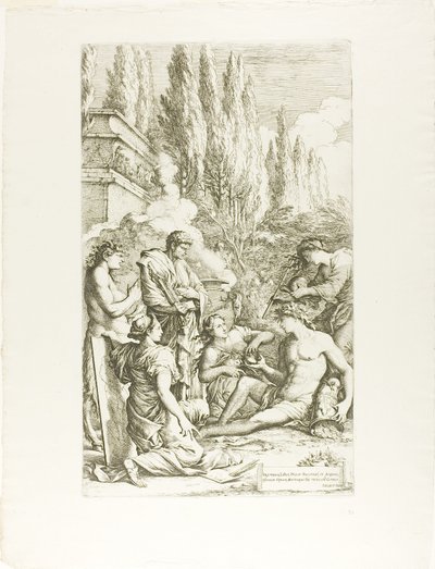Geniusz Salvatora Rosa autorstwa Salvator Rosa