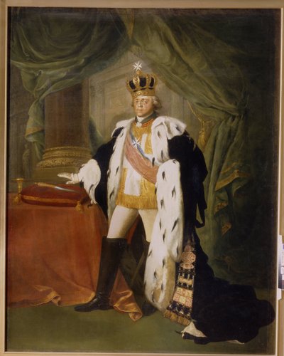 Portret cesarza Rosji Pawła I (1754-1801), przebranego za kawalera Zakonu Maltańskiego. (Portret cesarza Rosji Pawła I w stroju rycerza zakonu maltańskiego). Obraz Salvatore Tonci (1756-1844), olej na płótnie autorstwa Salvatore Tonci