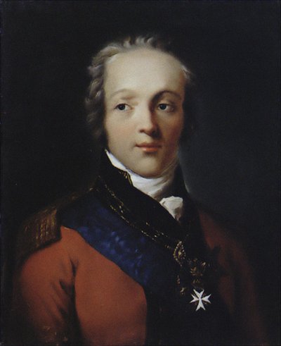 Portret hrabiego Fiodora Wasiljewicza Rostopczina 1763-1826, 1800 autorstwa Salvatore Tonci