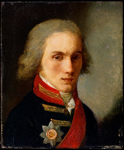 „Portret autora hrabiego Piotra Wiazemskiego”, XIX w. autorstwa Salvatore Tonci
