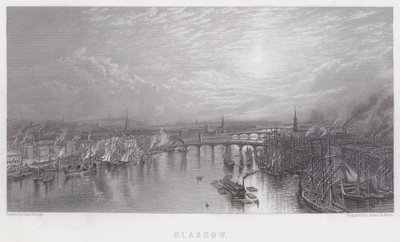 Glasgow (grawerowanie) autorstwa Samuel (after) Bough