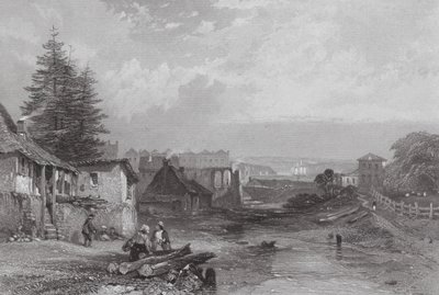 Australia: The Old Tank Stream, Sydney (grawerunek) autorstwa Samuel (after) Prout