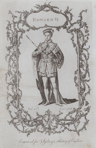 Edward VI (grafika) autorstwa Samuel (after) Wale