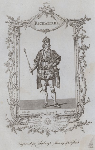 Ryszard III (grafika) autorstwa Samuel (after) Wale