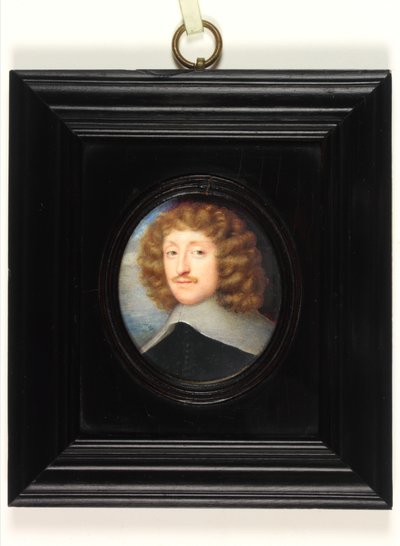 William Villiers, 2. wicehrabia Grandison (akwarela na welinie) autorstwa Samuel (cicle of) Cooper