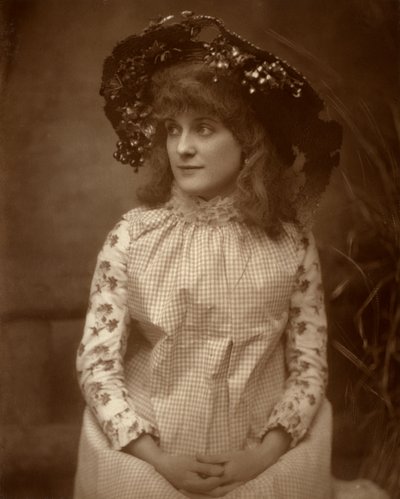 Minnie Palmer, amerykańska aktorka, 1884 autorstwa Samuel A Walker