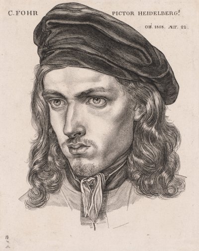 Portret Carla Philippa Fohra autorstwa Samuel Amsler