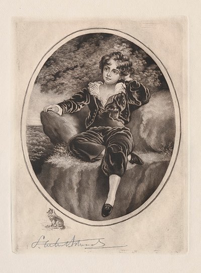Mistrz Lambton, XIX-XX w. autorstwa Samuel Arlent Edwards