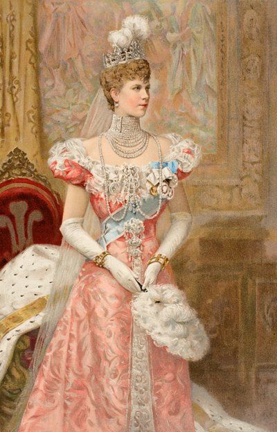 Jej Królewska Wysokość Księżniczka Walii, z „The Illustrated London News”, 1902 autorstwa Samuel Begg