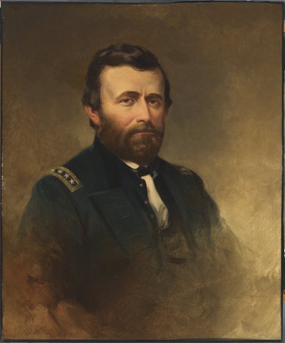 Ulysses Simpson Grant (1822-1885) autorstwa Samuel Bell Waugh