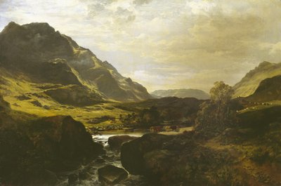 W Glena Massana autorstwa Samuel Bough