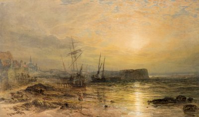 Zachodni port Wemyss autorstwa Samuel Bough