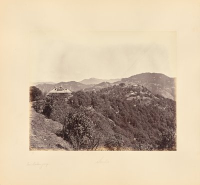 Simla; Z Boileaugange autorstwa Samuel Bourne