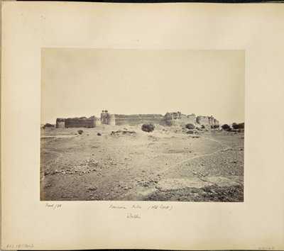 Purana Kila, Stary Fort w Delhi autorstwa Samuel Bourne
