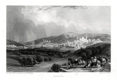 Hebron, 1887 autorstwa Samuel Bradshaw