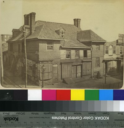 Dom z łupkowym dachem, ok. 1868 r. autorstwa Samuel Castner