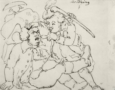 D. 757 "Picturesque Beauties of Boswell" autorstwa Samuela Collingsa (fl.1780-90) autorstwa Samuel Collings