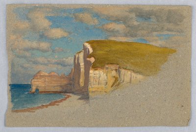 Klify w Etretat autorstwa Samuel Colman