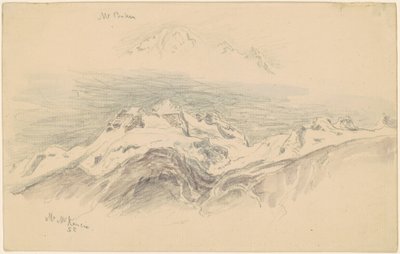 Góra Baker i Góra McKensie [odbyt] autorstwa Samuel Colman
