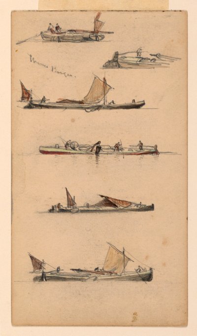 Barki Tamizy autorstwa Samuel Colman