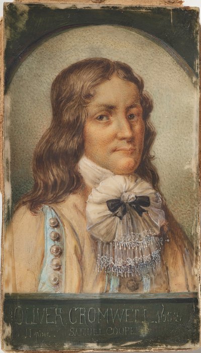 Portret Olivera Cromwella 1599-1658, 1653. autorstwa Samuel Cooper