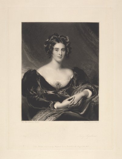 Lady Lyndhurst autorstwa Samuel Cousins