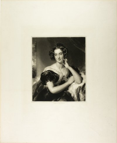 Panna Julia MacDonald autorstwa Samuel Cousins