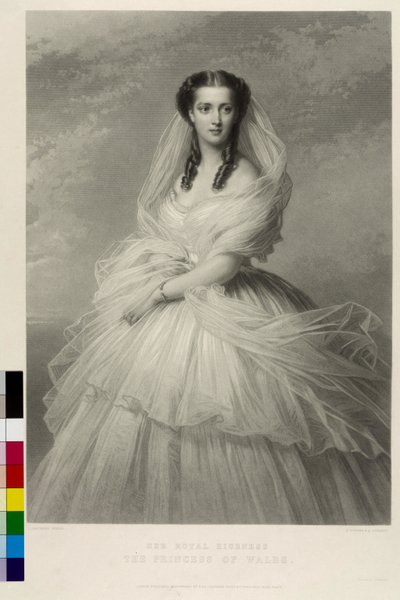 Księżniczka Danii Aleksandra autorstwa Samuel Cousins