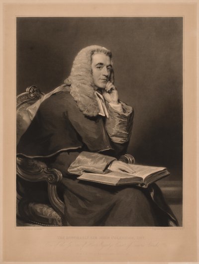 Sir John Taylor Coleridge autorstwa Samuel Cousins