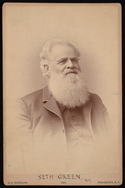 Portret Setha Greena 1817-1888, 1886. autorstwa Samuel D Wardlaw