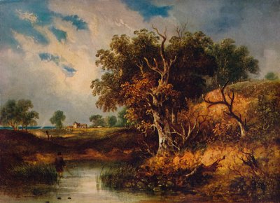 Krajobraz, 1855 autorstwa Samuel David Colkett